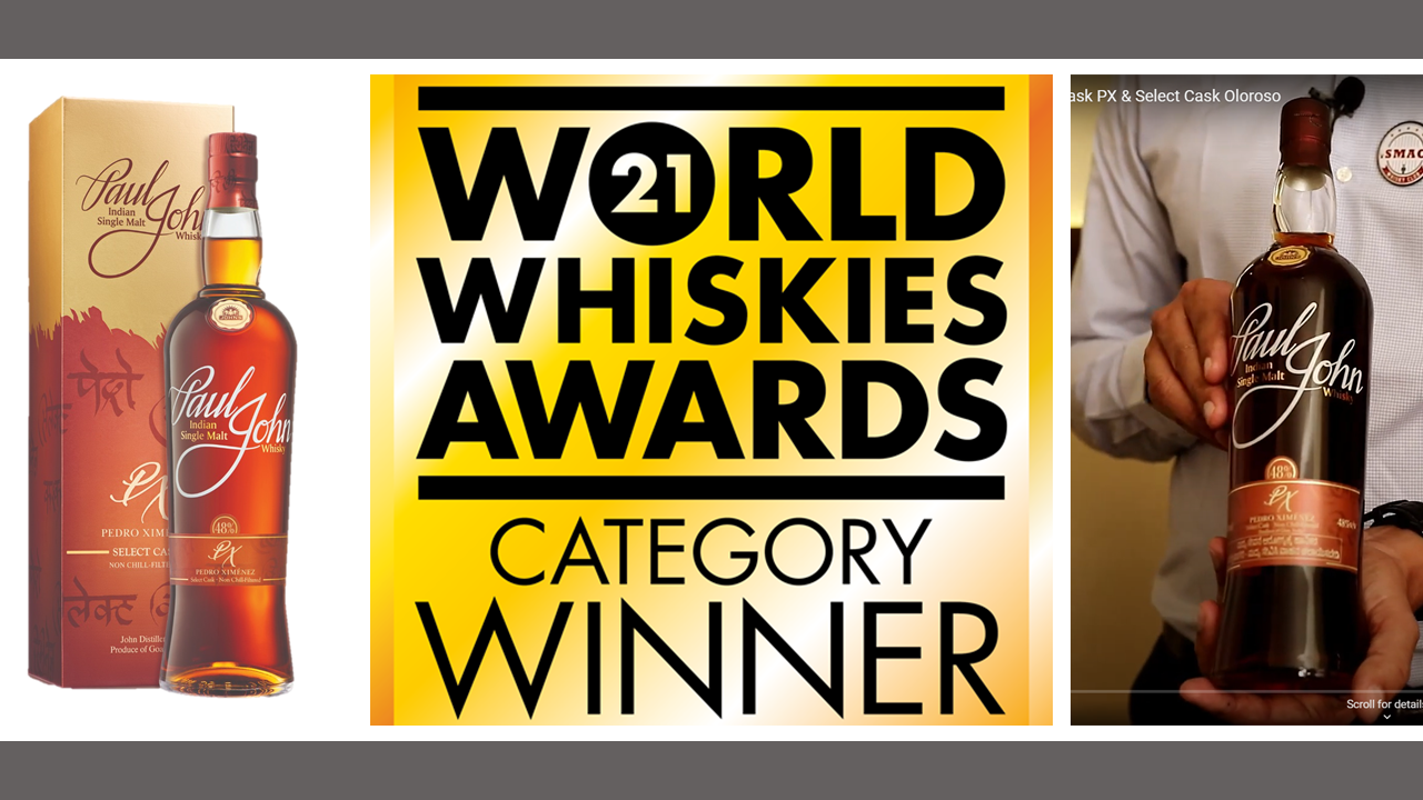 Why you must taste the Paul John Select Cask PX?