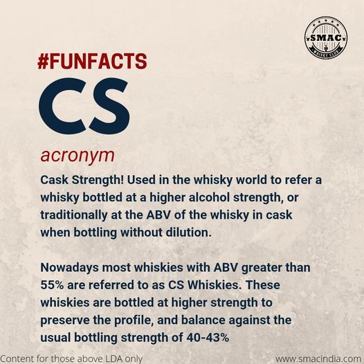 CS – Cask Strength