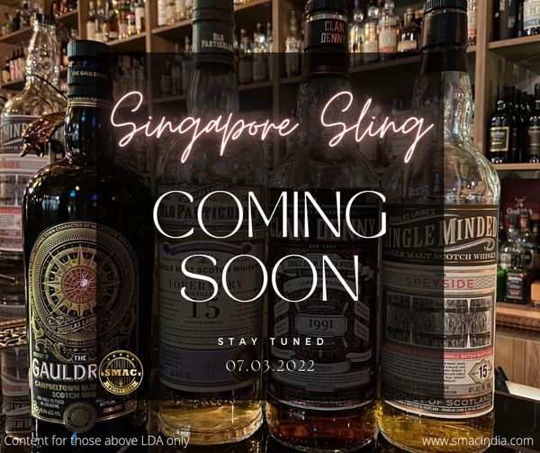 The famed whisky bars of Singapore!