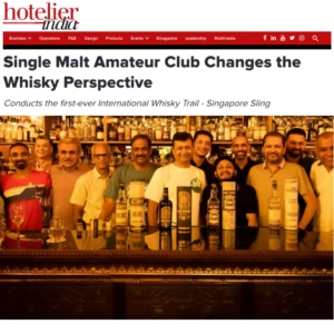 Single Malt Amateur Club Changes the Whisky Perspective