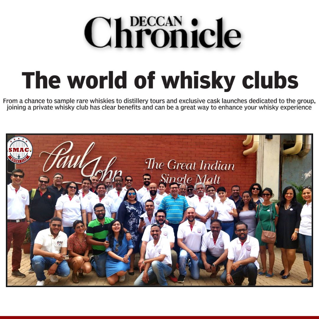 The world of whisky clubs | SMAC India | Deccan Chronicle